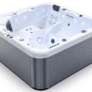 Jacuzzi  para 5 personas Blanco Mármol
