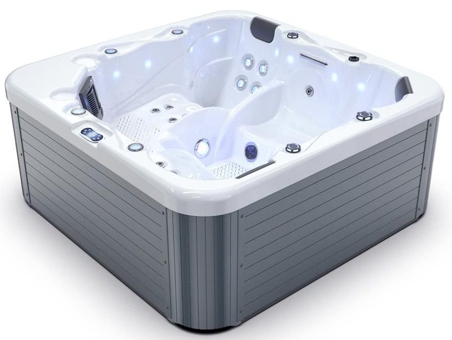 Jacuzzi para 5 personas Blanco Mármol