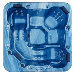 Spa Oasis para 5 personas Azul Océano