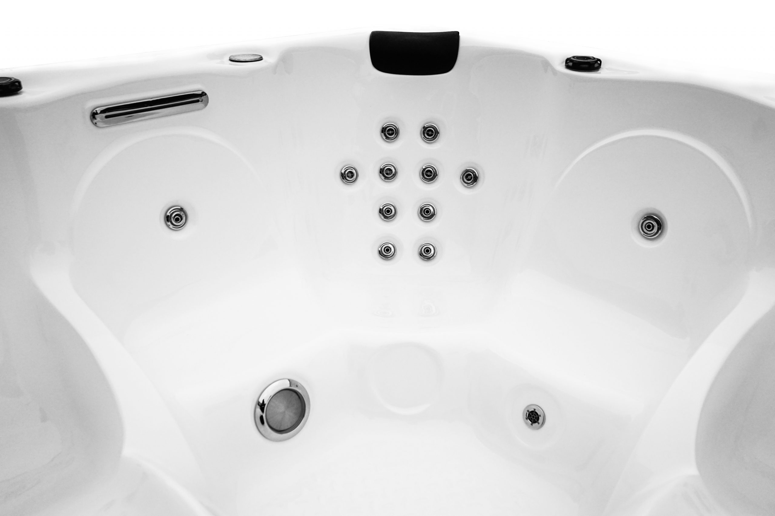 Jacuzzi para 5 personas Blanco Mármol - Imagen 3